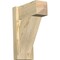 Ekena Millwork Traditional Craftsman Rough Sawn Outlooker, Douglas Fir, 6"W x 12"D x 16"H OUT06X12X16TRA04RDF - alternate 1